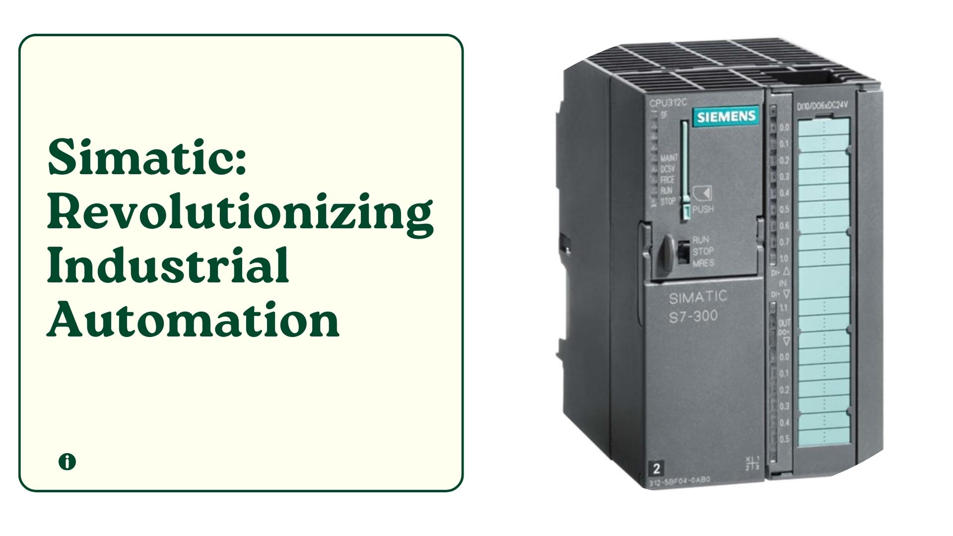 Simatic: Revolutionizing Industrial Automation