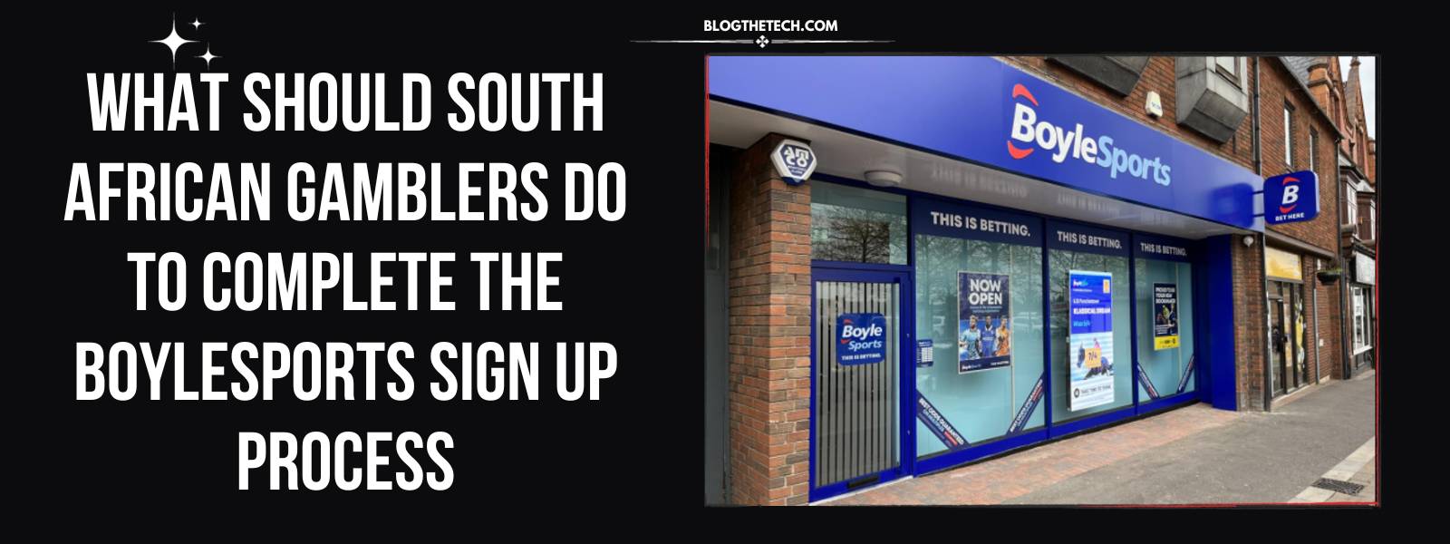 What should South African gamblers do to complete the BoyleSports Sign Up Process